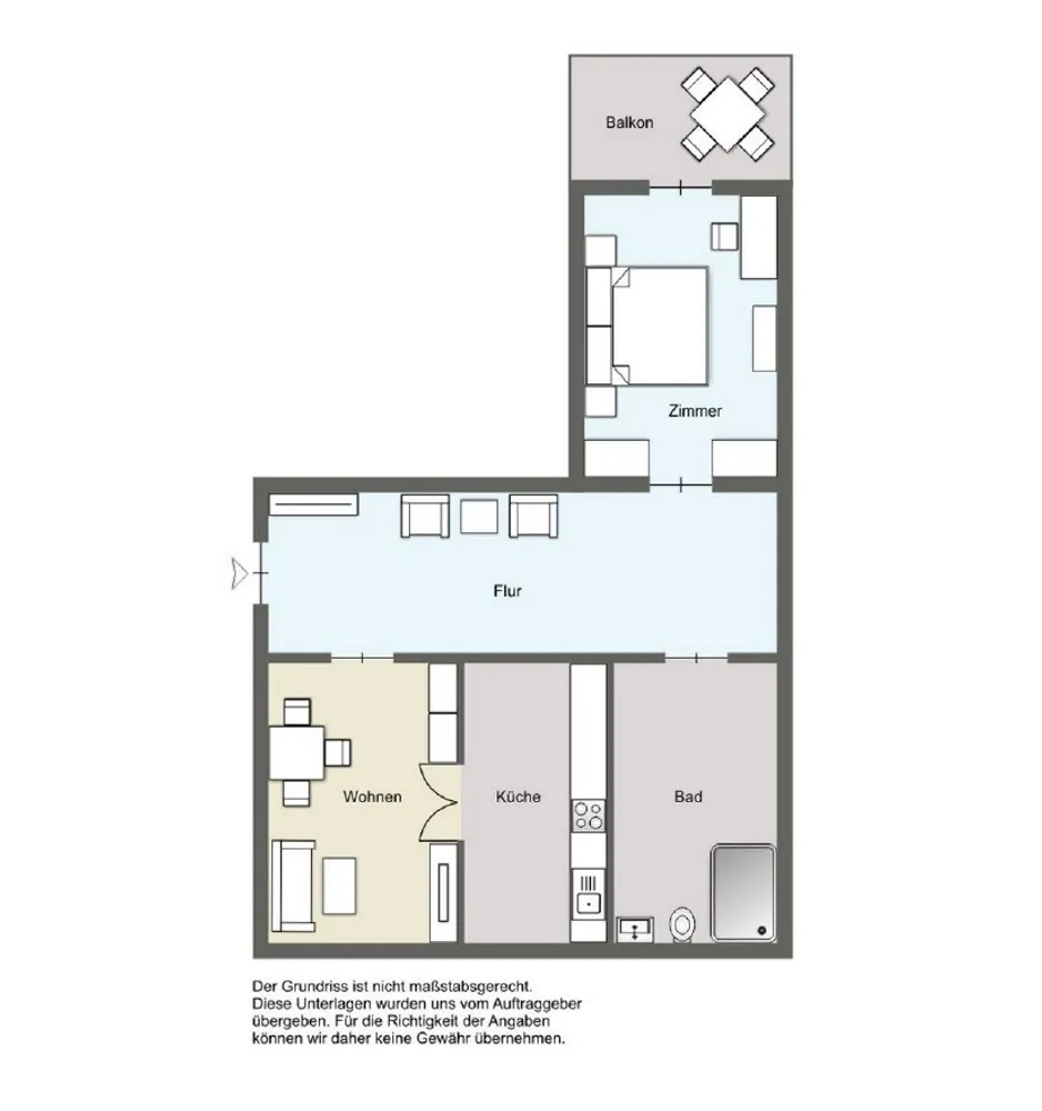 2 room apartment with 63 m² in Leipzig – Photo 10