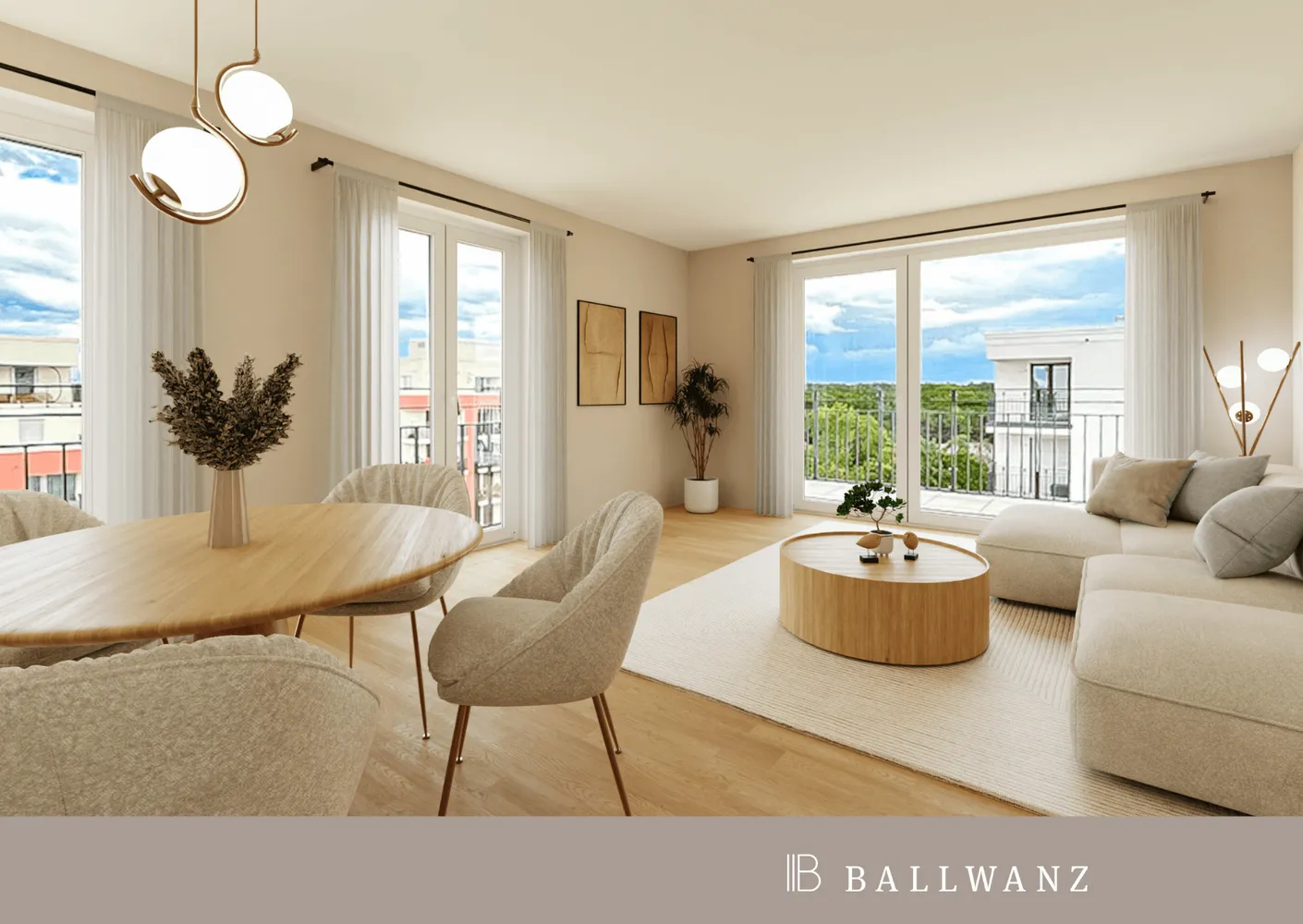 3 Zimmer Wohnung mit 78 m² in Frankfurt am Main – Bild 1