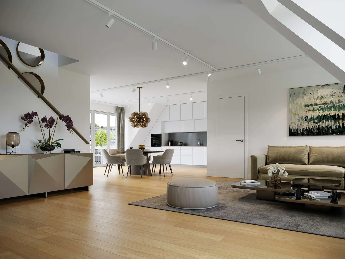 3 Zimmer Wohnung mit 135 m² in Düsseldorf – Bild 2