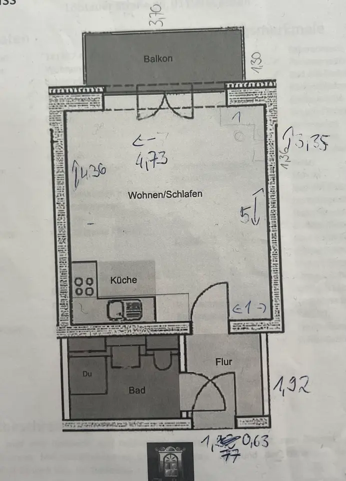 2 Zimmer Wohnung mit 35 m² in Dresden – Bild 5