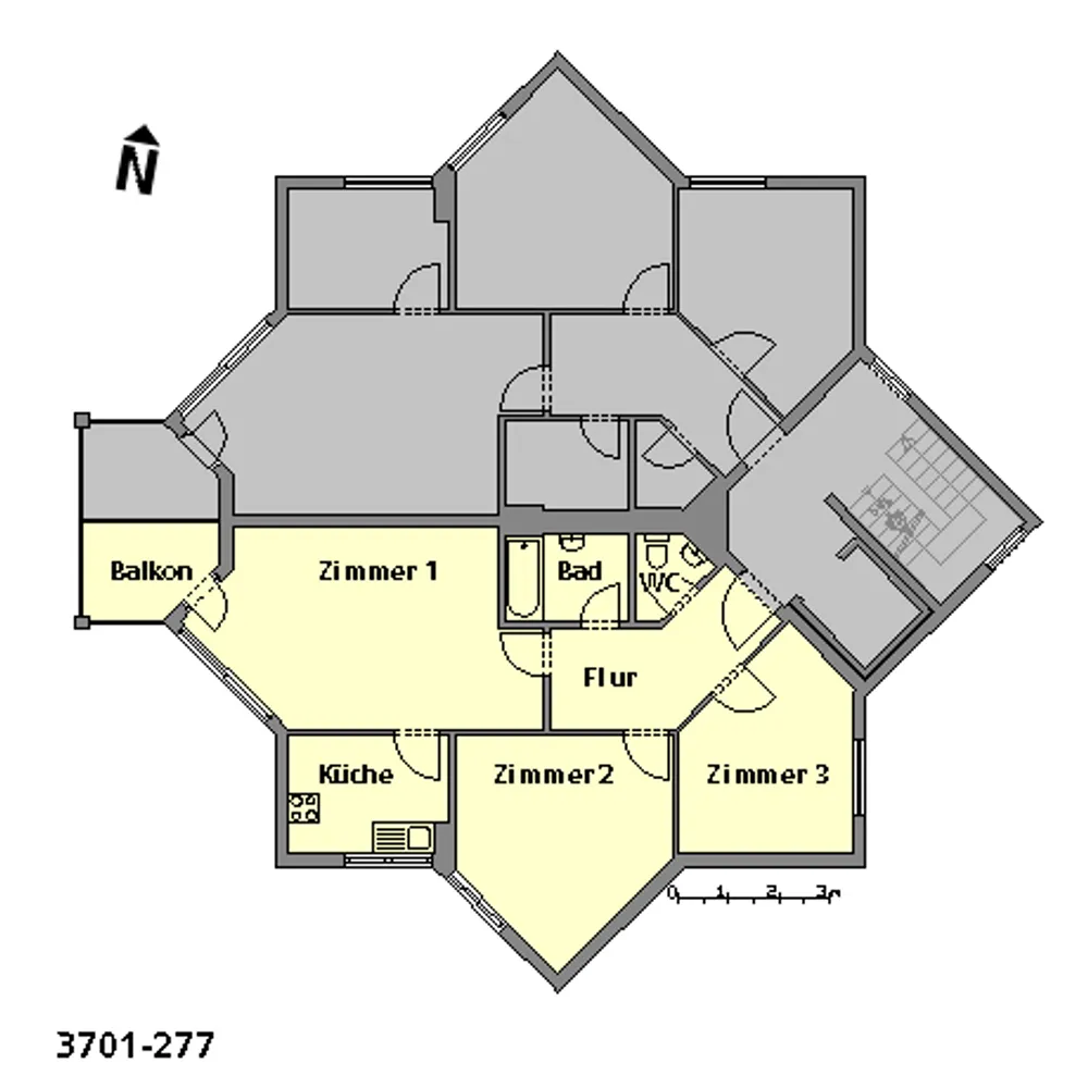 3 Zimmer Wohnung mit 76 m² in Sindelfingen – Bild 1