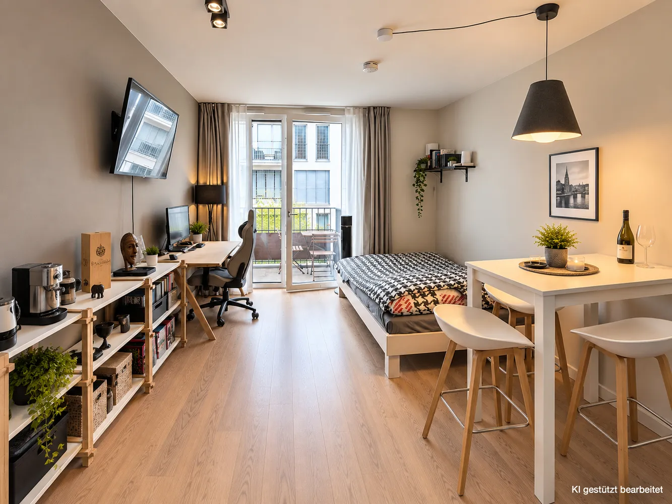 1 Zimmer Wohnung mit 25 m² in München – Bild 1