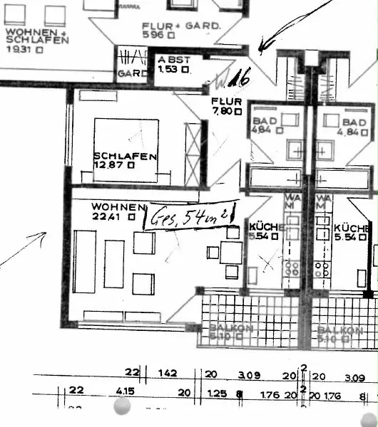 2 Zimmer Wohnung mit 54 m² in Radolfzell am Bodensee – Bild 5