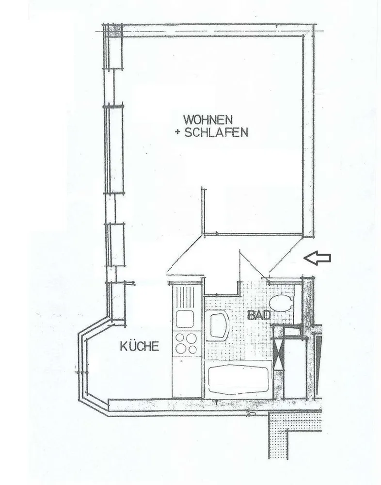 1 Zimmer Wohnung mit 29 m² in Solingen – Bild 11
