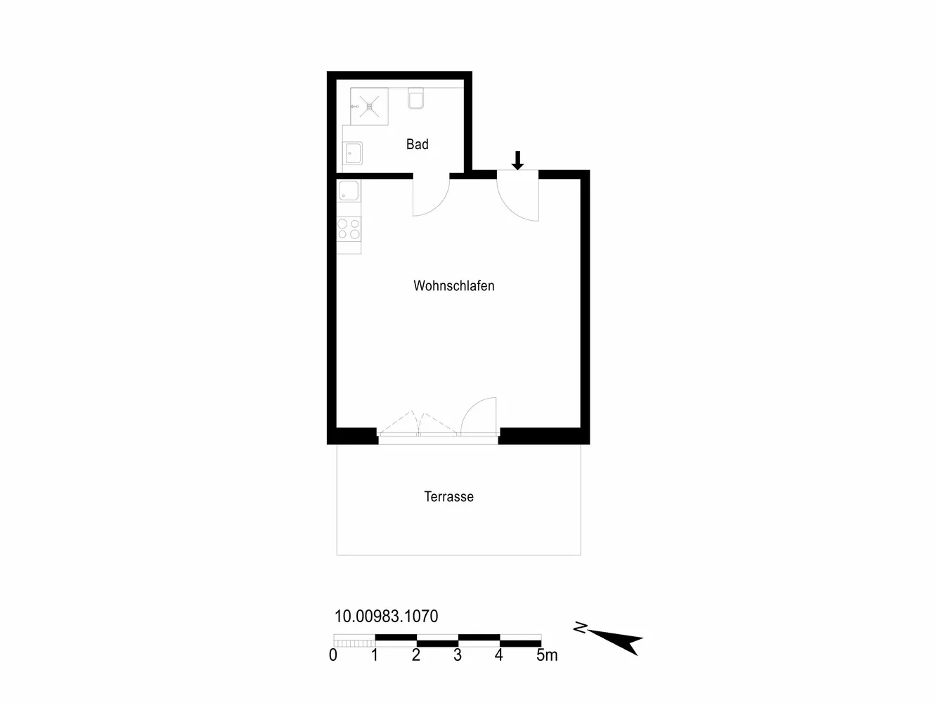 1 room apartment with 50 m² in Berlin – Photo 3