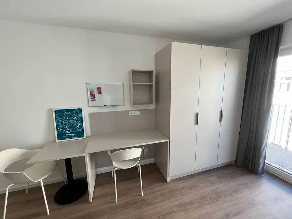 2 Zimmer Wohnung mit 24 m² in Nürnberg – Bild 2