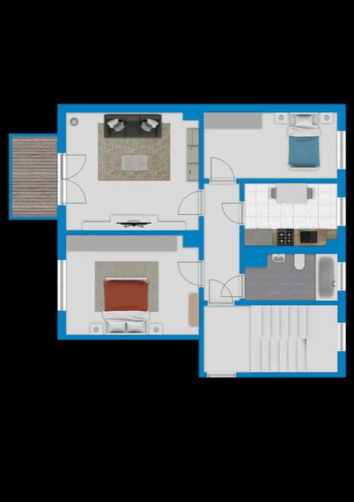 3 Zimmer Wohnung mit 60 m² in Weißenfels – Bild 10