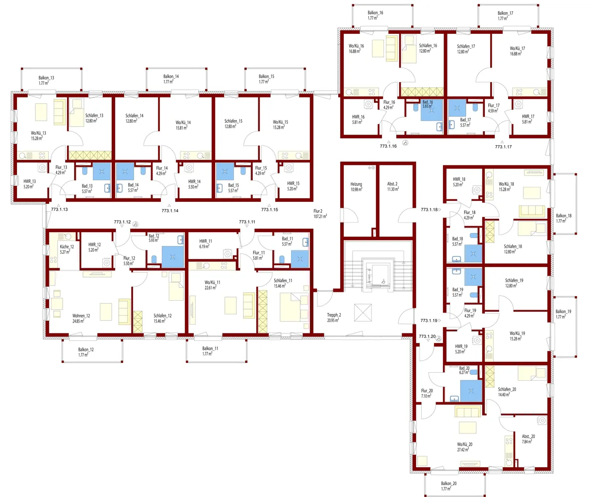 2 Zimmer Wohnung mit 65 m² in Oldenburg – Bild 9