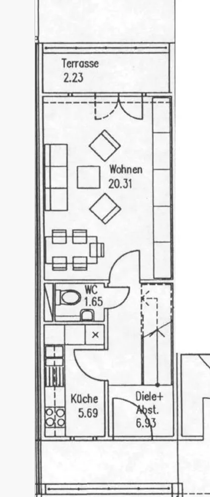 3 Zimmer Wohnung mit 81 m² in Karlsruhe – Bild 1