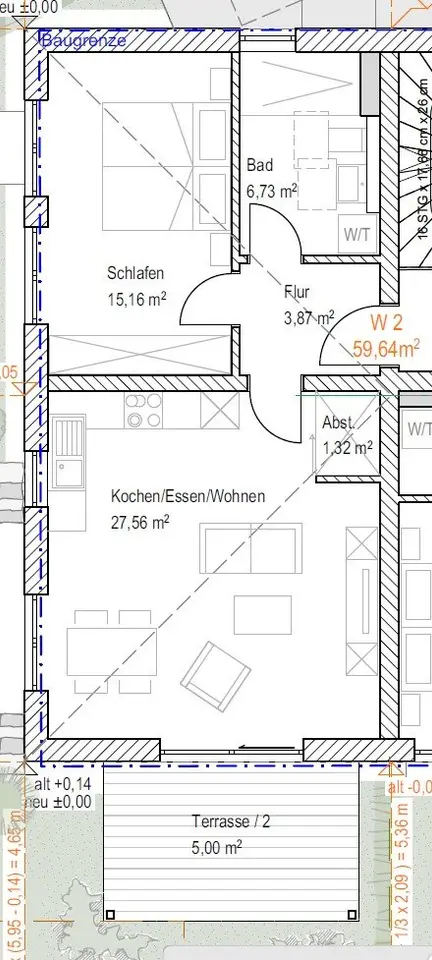 2 Zimmer Wohnung mit 60 m² in Kaufbeuren – Bild 5