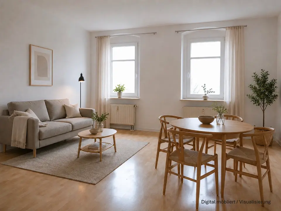 3 Zimmer Wohnung mit 76 m² in Riesa – Bild 1