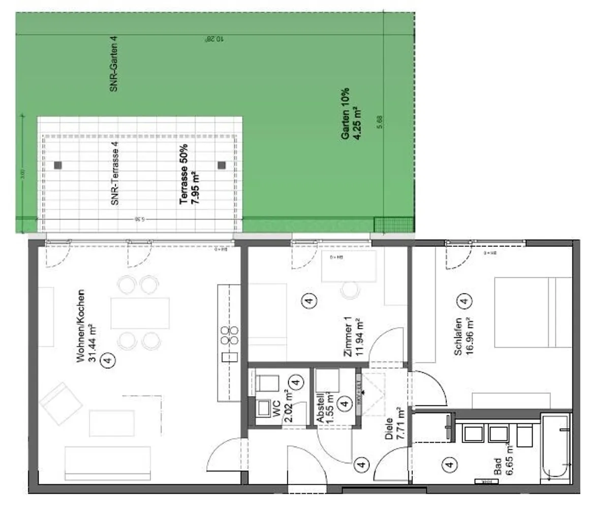 3 Zimmer Wohnung mit 86 m² in Dresden – Bild 9