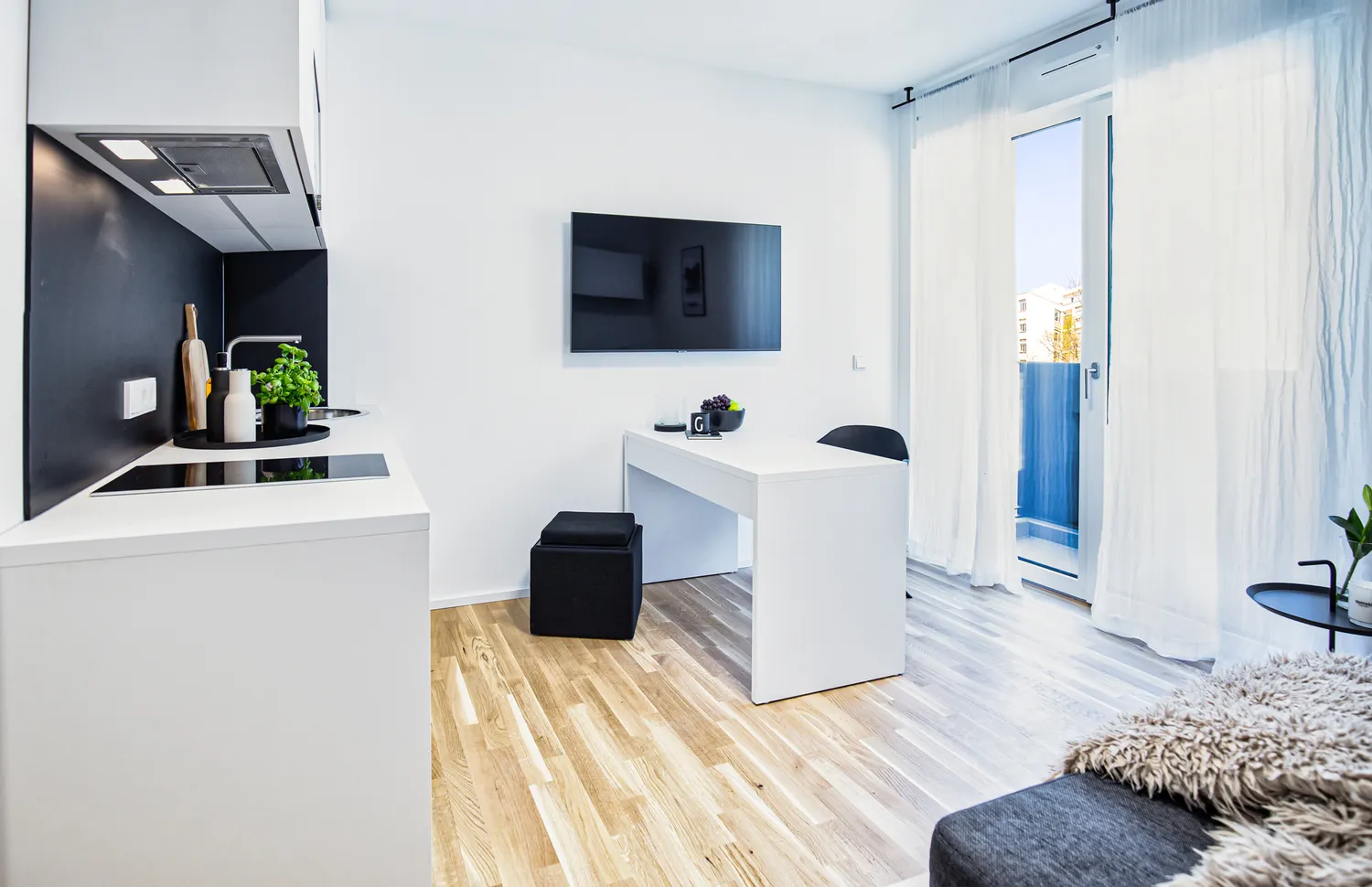 1 room apartment with 24 m² in Stuttgart – Photo 2
