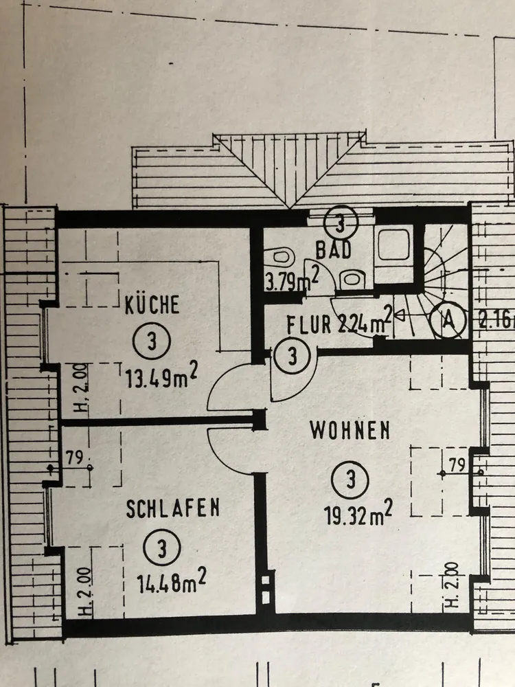 2 room apartment with 54 m² in Cologne – Photo 9