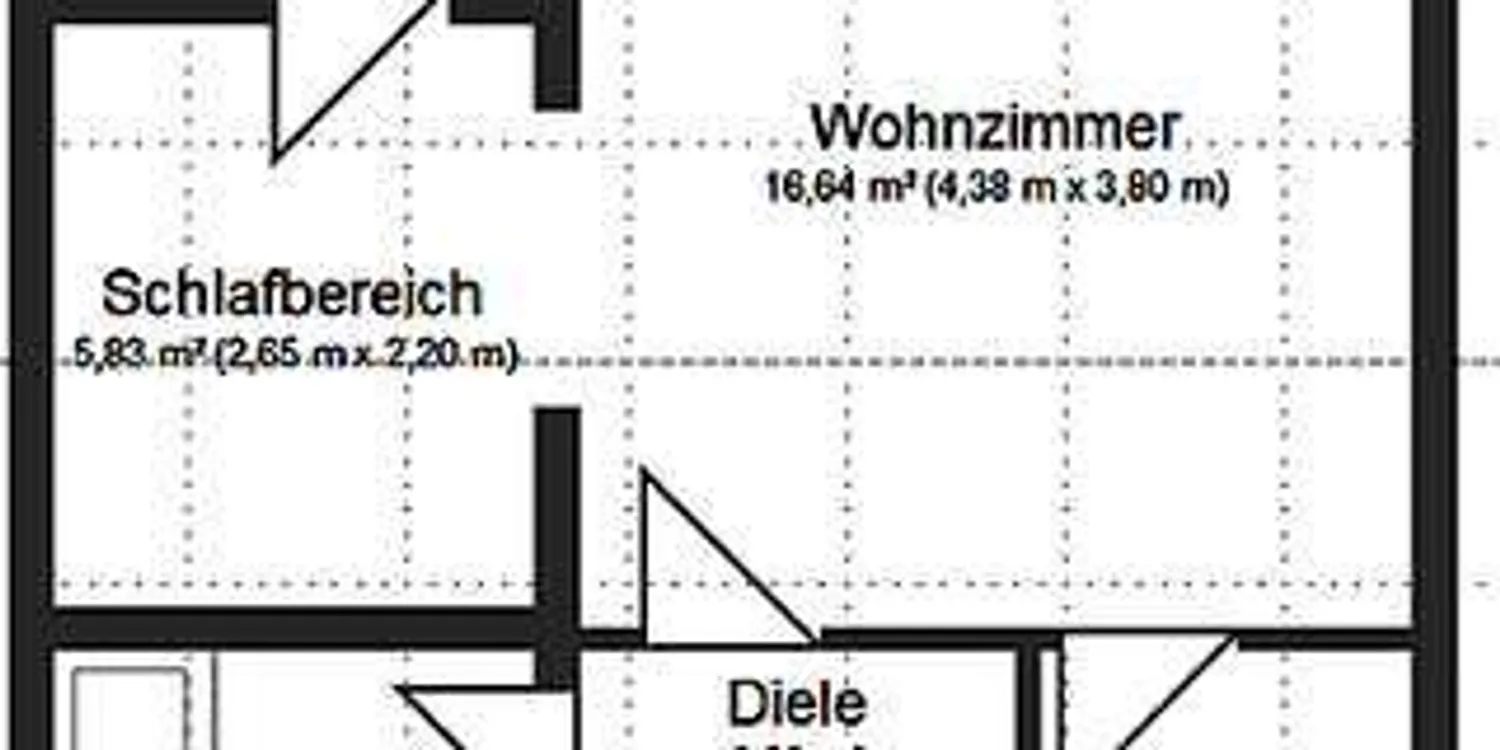 2 Zimmer Wohnung mit 34 m² in Augsburg – Bild 6