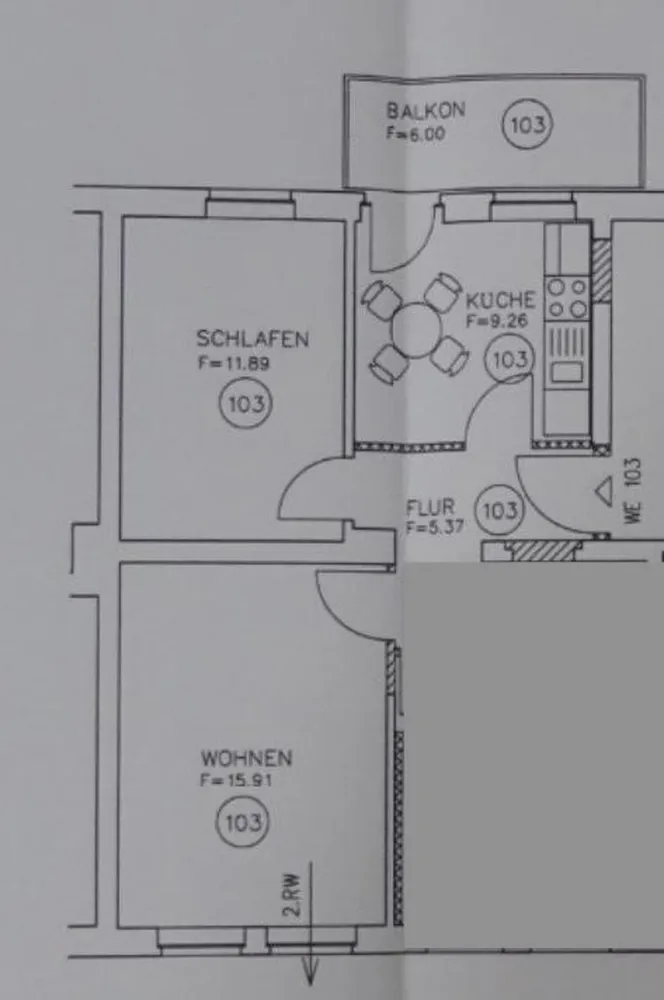 2 room apartment with 53 m² in Magdeburg – Photo 6