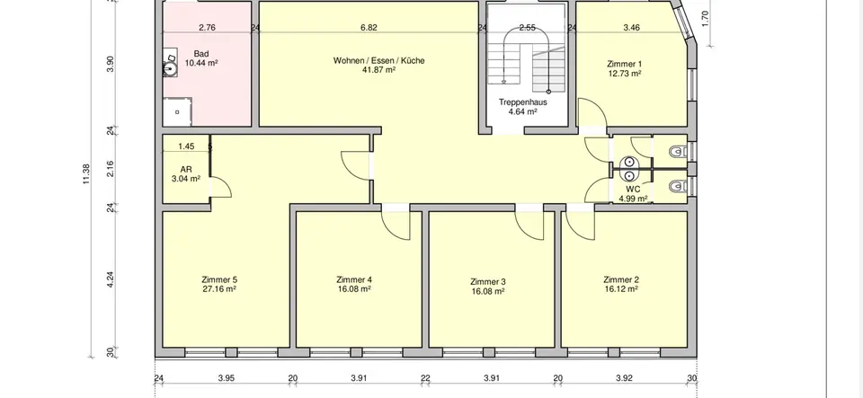 WG-Zimmer mit 98 m² in Gießen – Bild 8