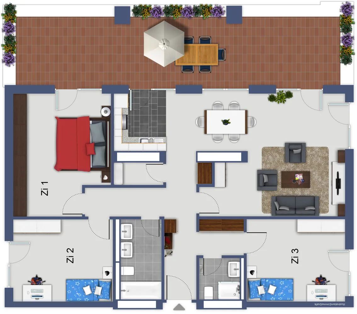1 Zimmer Wohnung mit 43 m² in Stuttgart – Bild 8