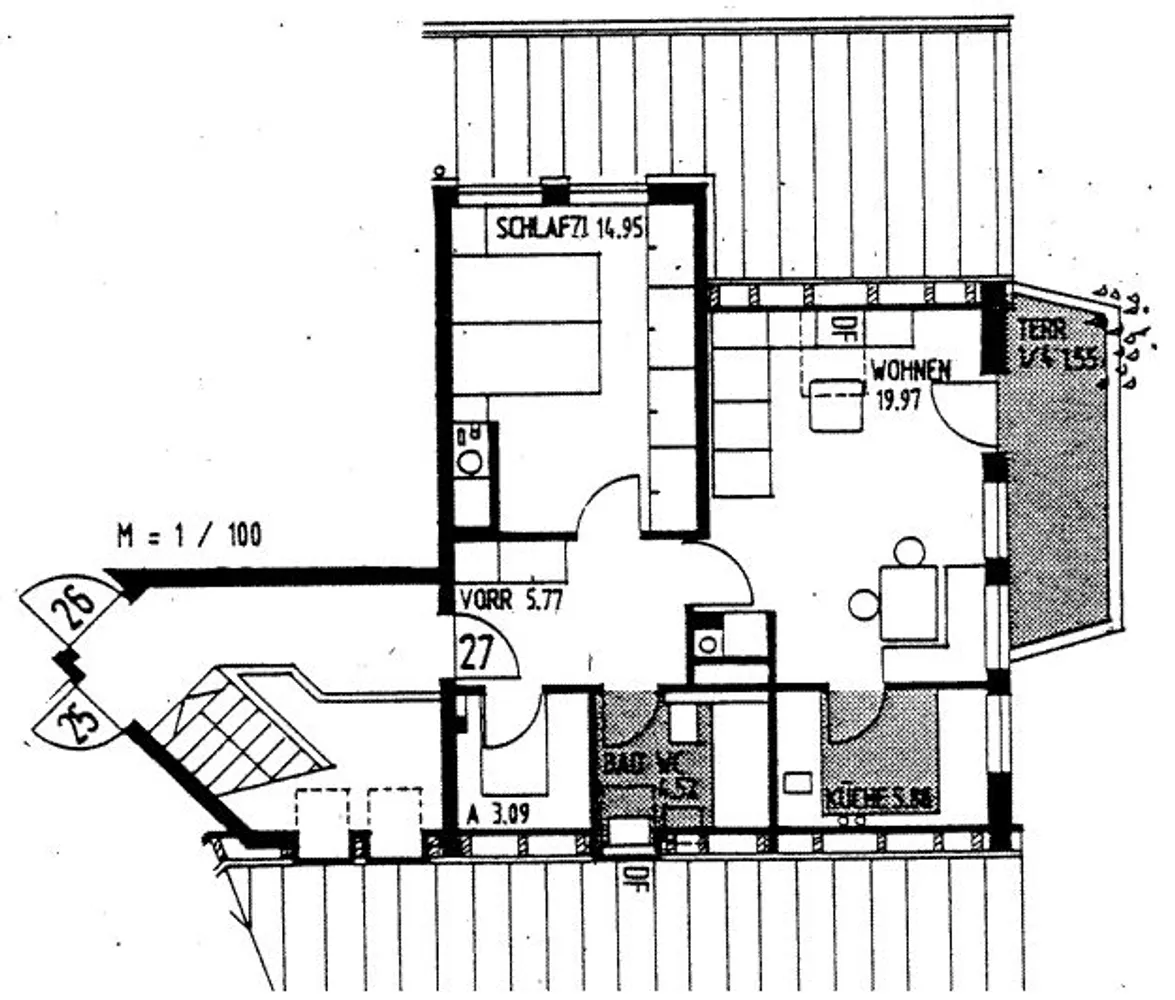 2 Zimmer Wohnung mit 56 m² in München – Bild 6
