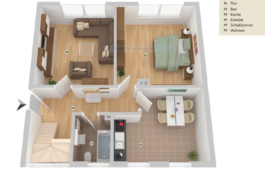 2 Zimmer Wohnung mit 63 m² in Euskirchen – Bild 4