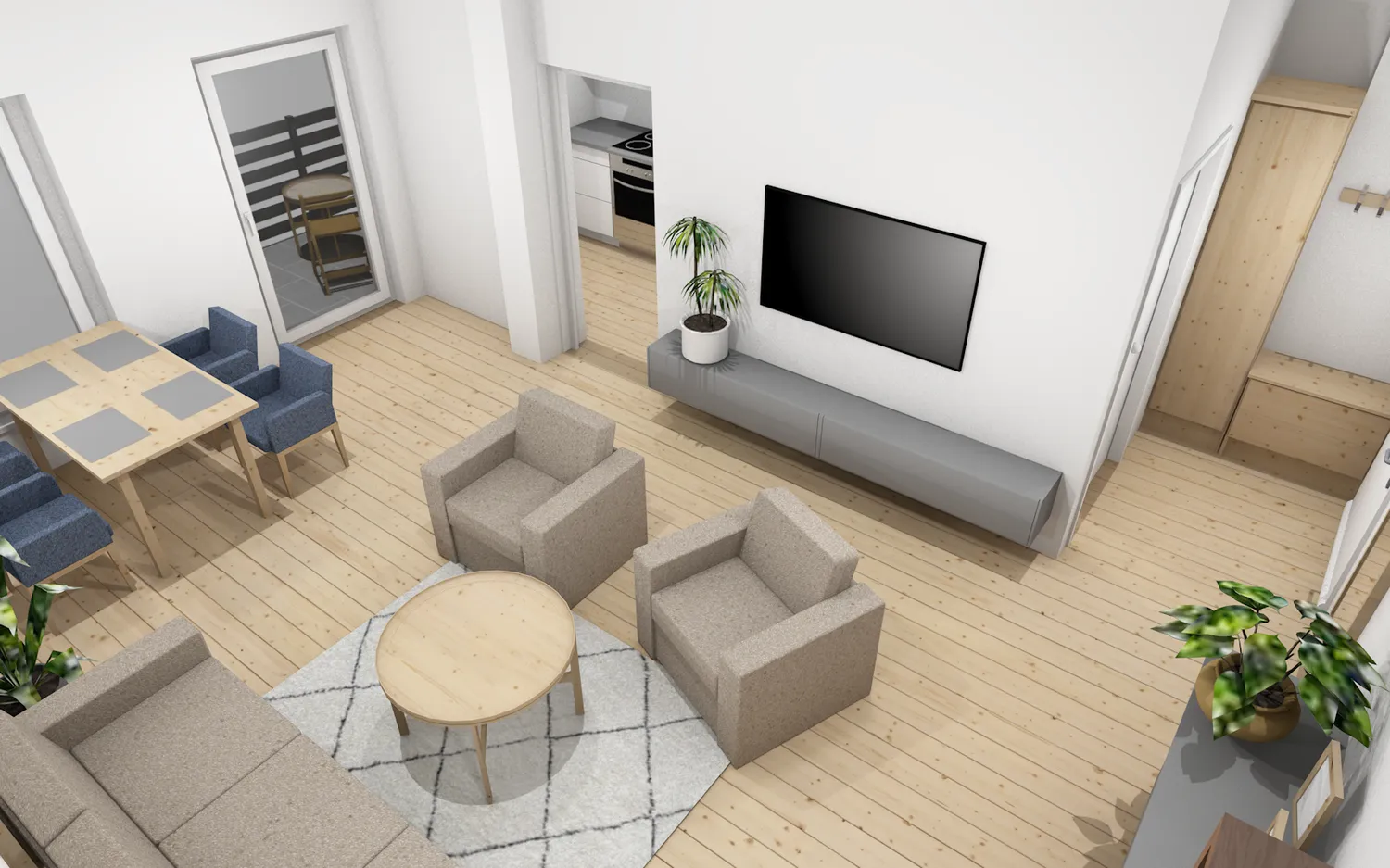2 Zimmer Wohnung mit 56 m² in Erkrath – Bild 4