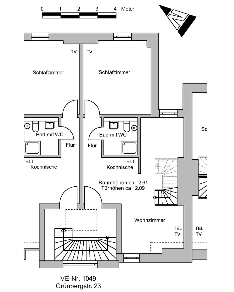 2 Zimmer Wohnung mit 53 m² in Bremen – Bild 2