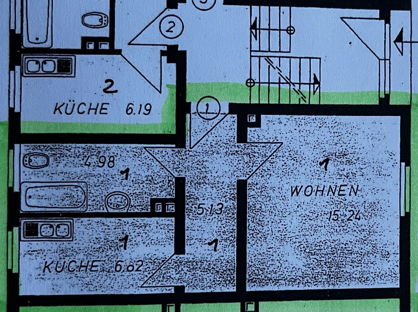 2 Zimmer Wohnung mit 33 m² in Essen – Bild 1