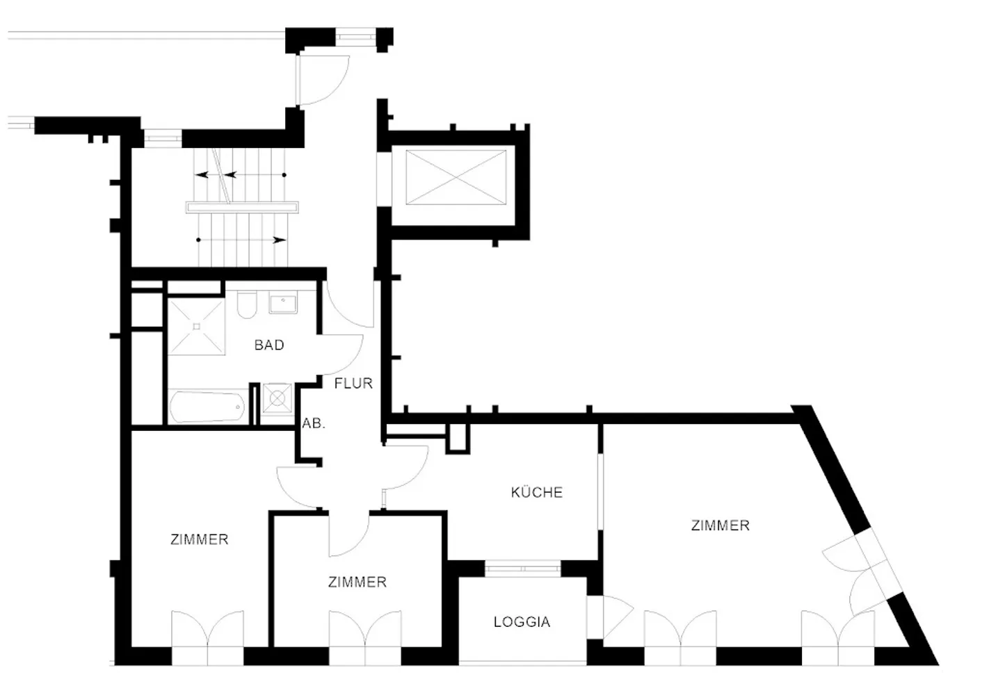 3 Zimmer Wohnung mit 78 m² in Köln – Bild 2