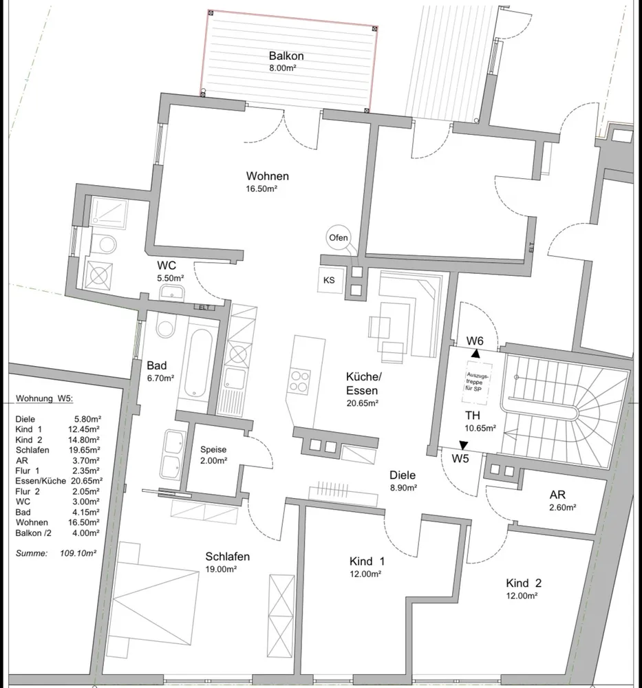 4 Zimmer Wohnung mit 110 m² in Hof – Bild 11