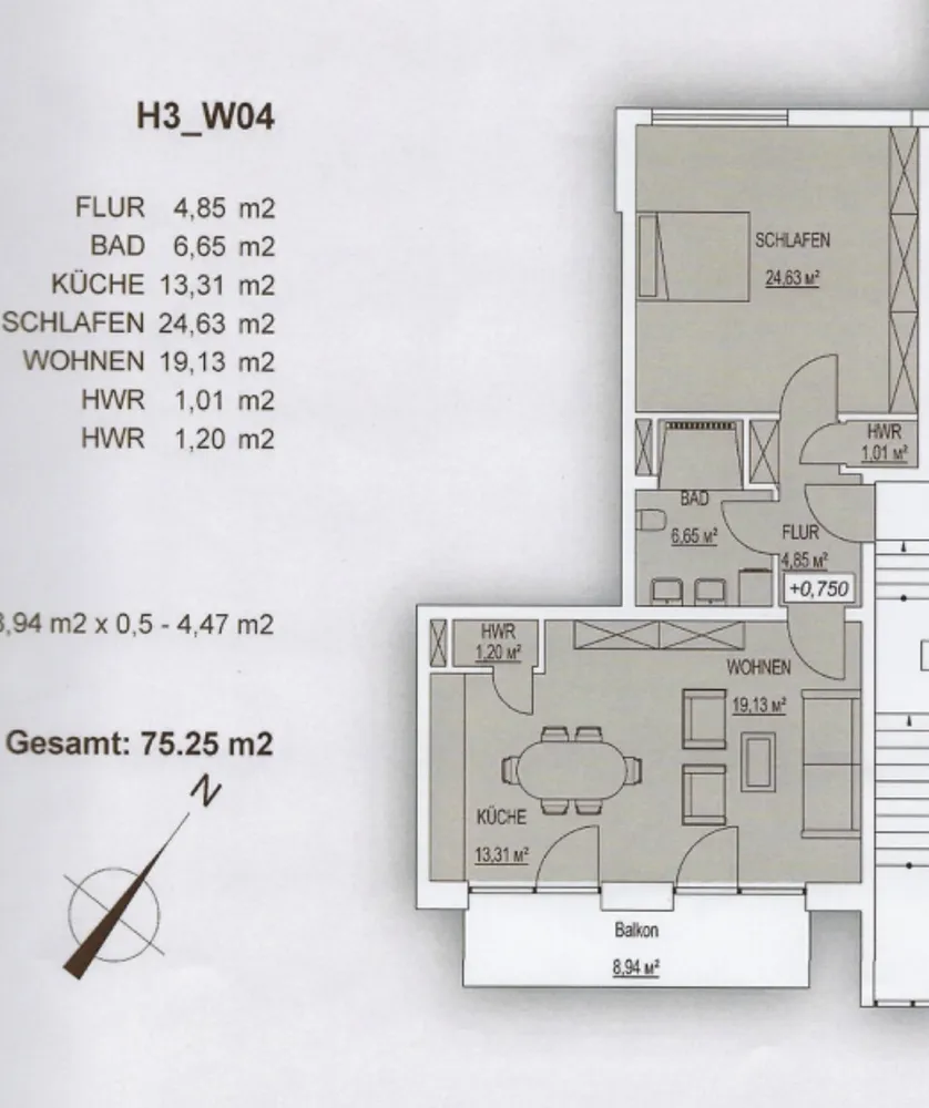 2 Zimmer Wohnung mit 75 m² in Bad Kreuznach – Bild 11