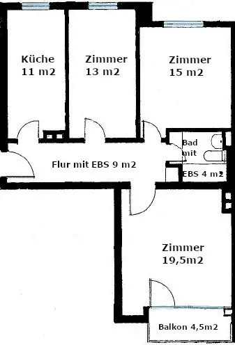 3 Zimmer Wohnung mit 85 m² in Darmstadt – Bild 10