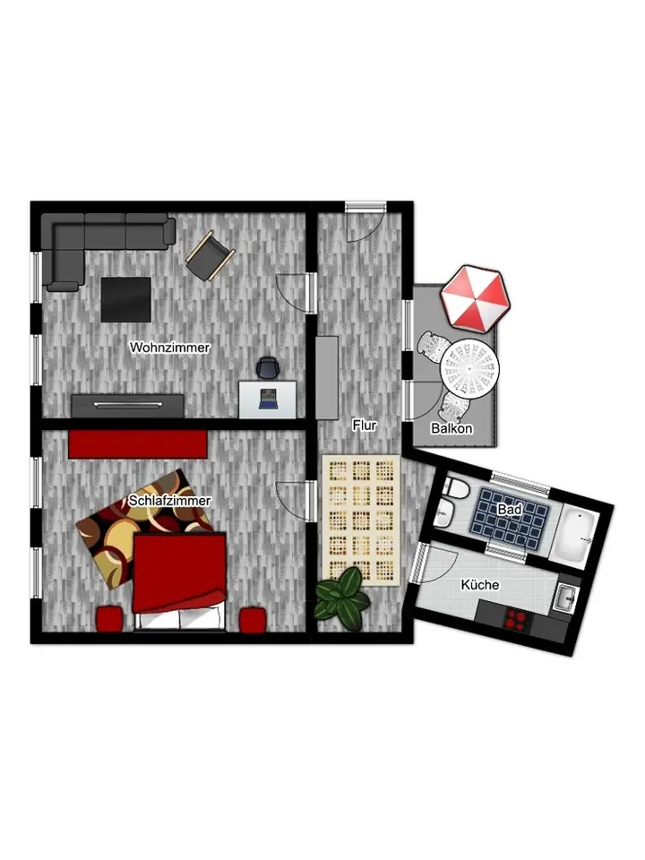 2 Zimmer Wohnung mit 61 m² in Magdeburg – Bild 10