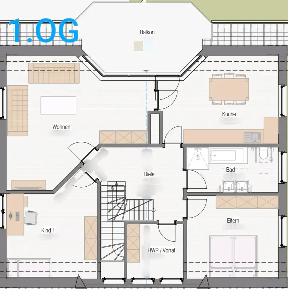 3 Zimmer Wohnung mit 115 m² in Coesfeld – Bild 7
