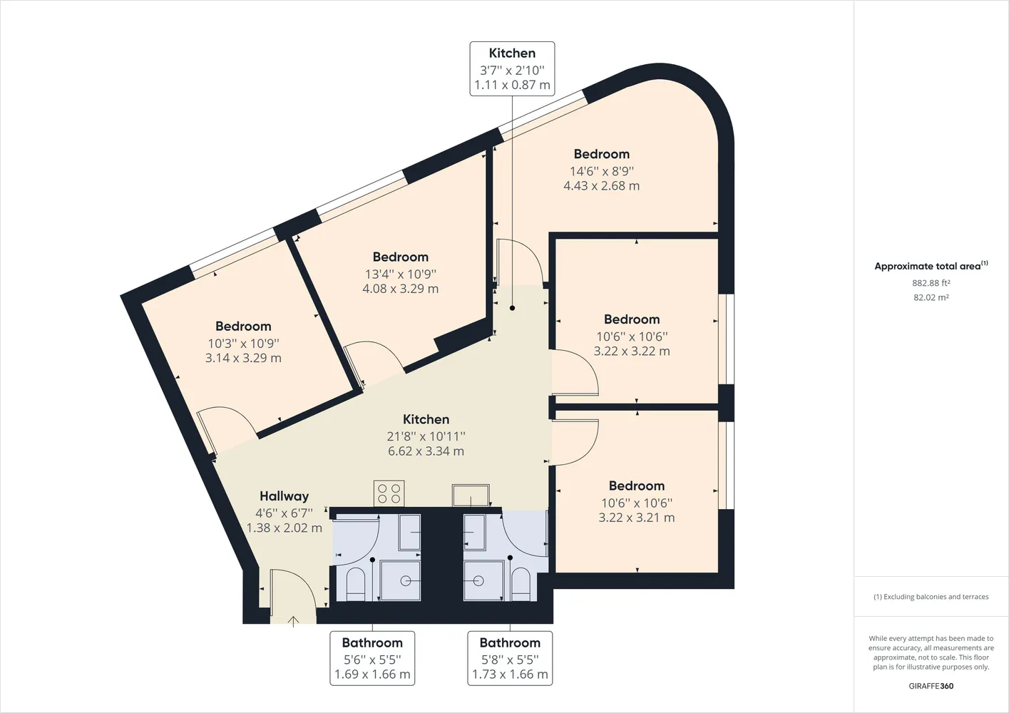1 Zimmer Wohnung mit 12 m² in Berlin – Bild 5