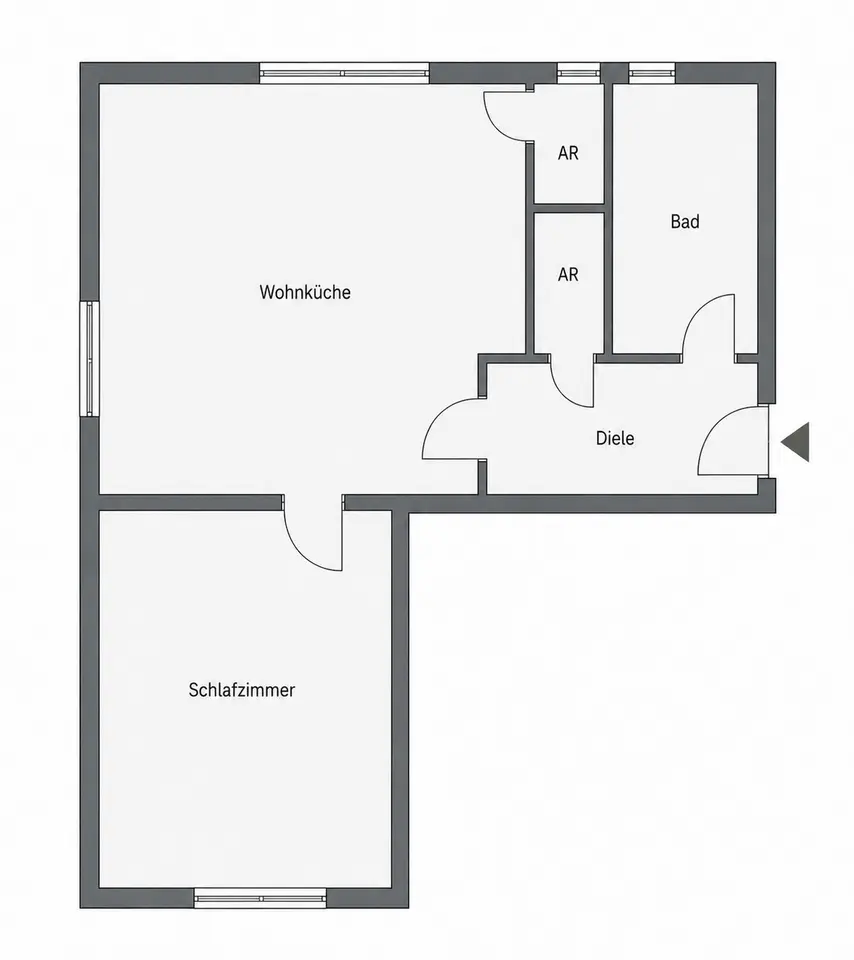 2 Zimmer Wohnung mit 45 m² in Herne – Bild 9