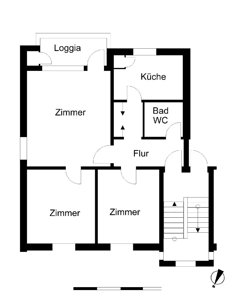 3 Zimmer Wohnung mit 67 m² in Bremen – Bild 6