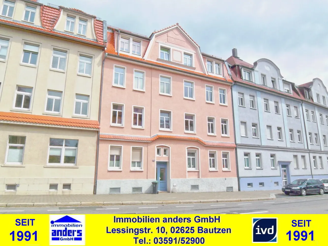 2 Zimmer Wohnung mit 61 m² in Bautzen – Bild 1