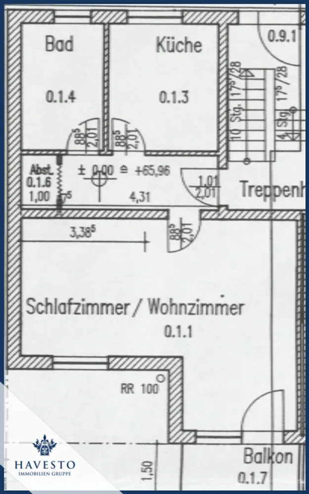 2 Zimmer Wohnung mit 61 m² in Magdeburg – Bild 11