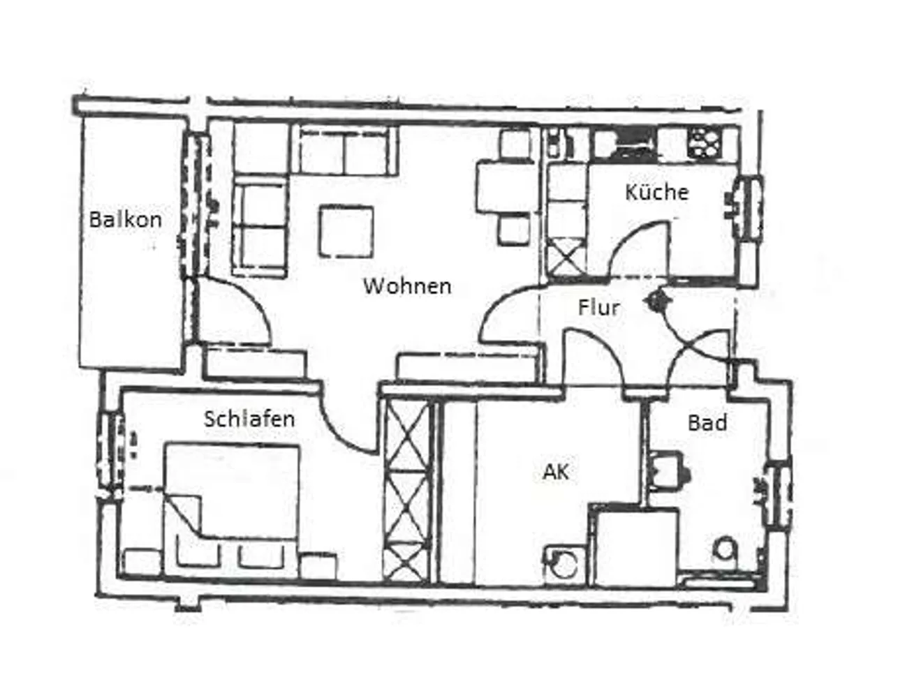 2 Zimmer Wohnung mit 60 m² in Merseburg – Bild 7