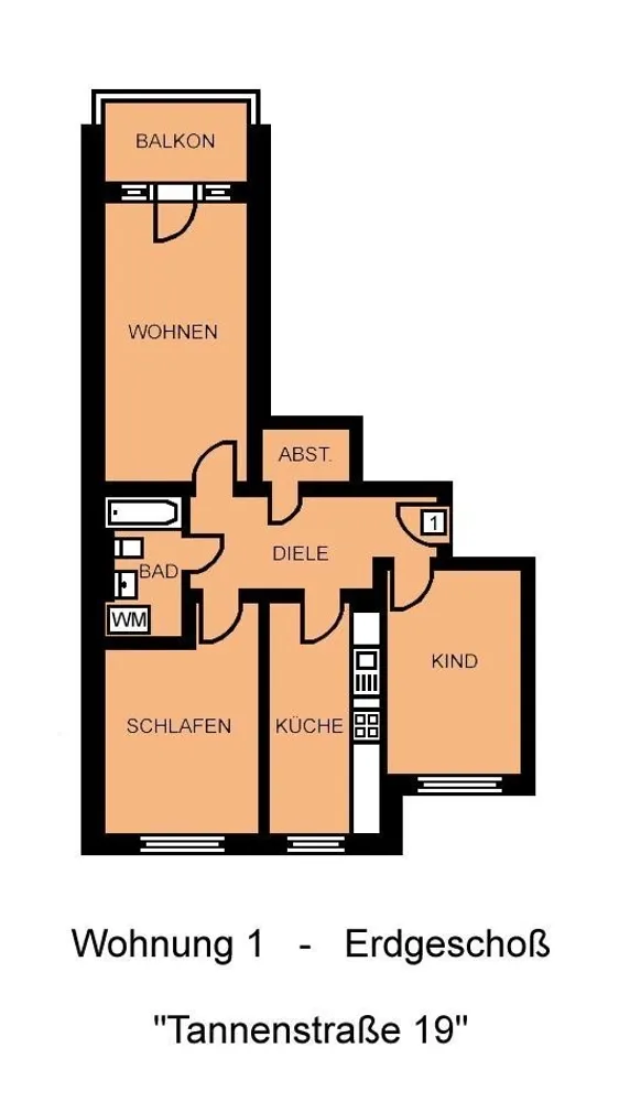 3 Zimmer Wohnung mit 81 m² in Chemnitz – Bild 5