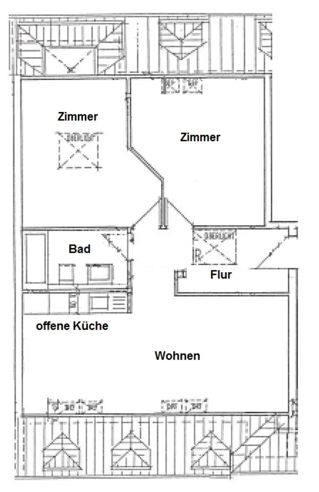 3 Zimmer Wohnung mit 72 m² in Dresden – Bild 2