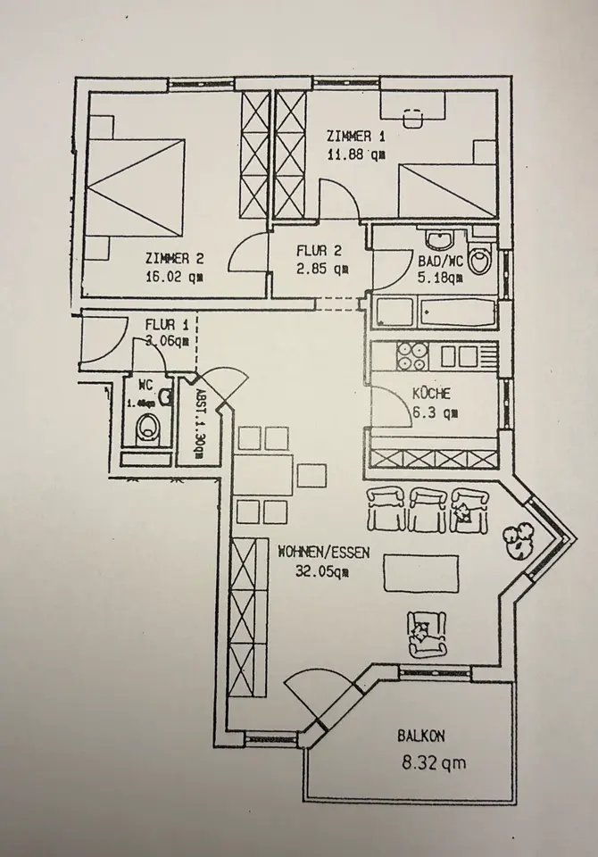 3 Zimmer Wohnung mit 83 m² in Weil am Rhein – Bild 5