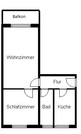 2 Zimmer Wohnung mit 51 m² in Halle (Saale) – Bild 6