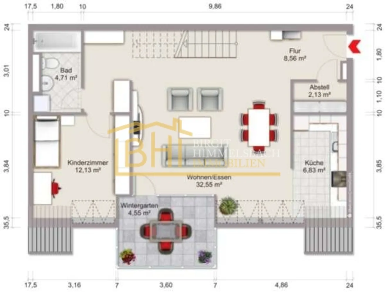 3 Zimmer Wohnung mit 106 m² in Mannheim – Bild 10