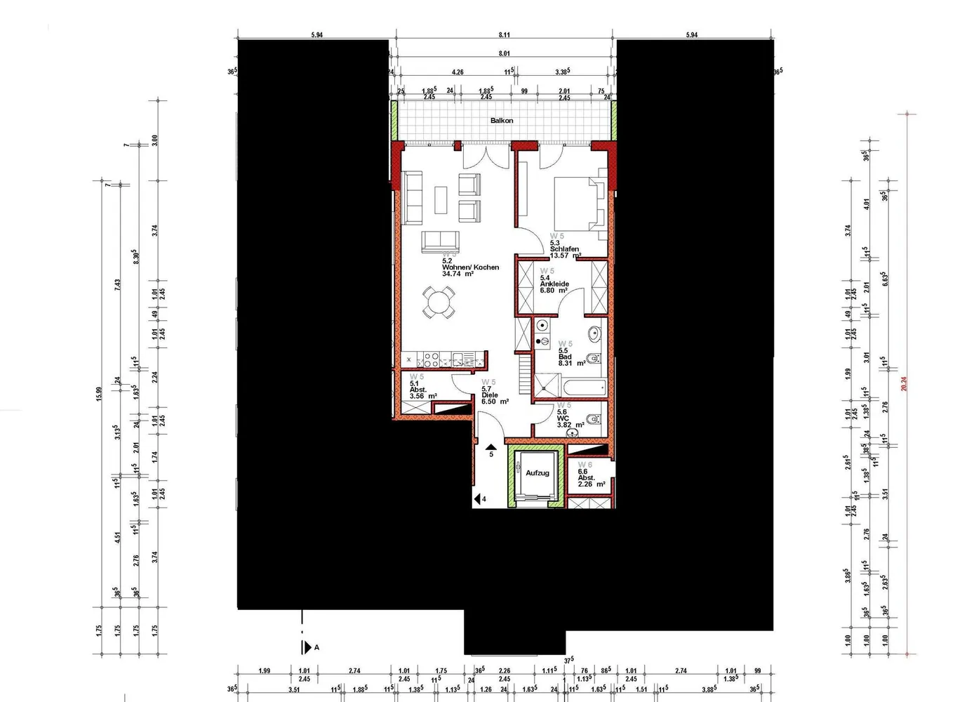 2 Zimmer Wohnung mit 81 m² in Idar-Oberstein – Bild 8