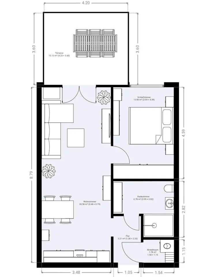 2 Zimmer Wohnung mit 64 m² in Bochum – Bild 6