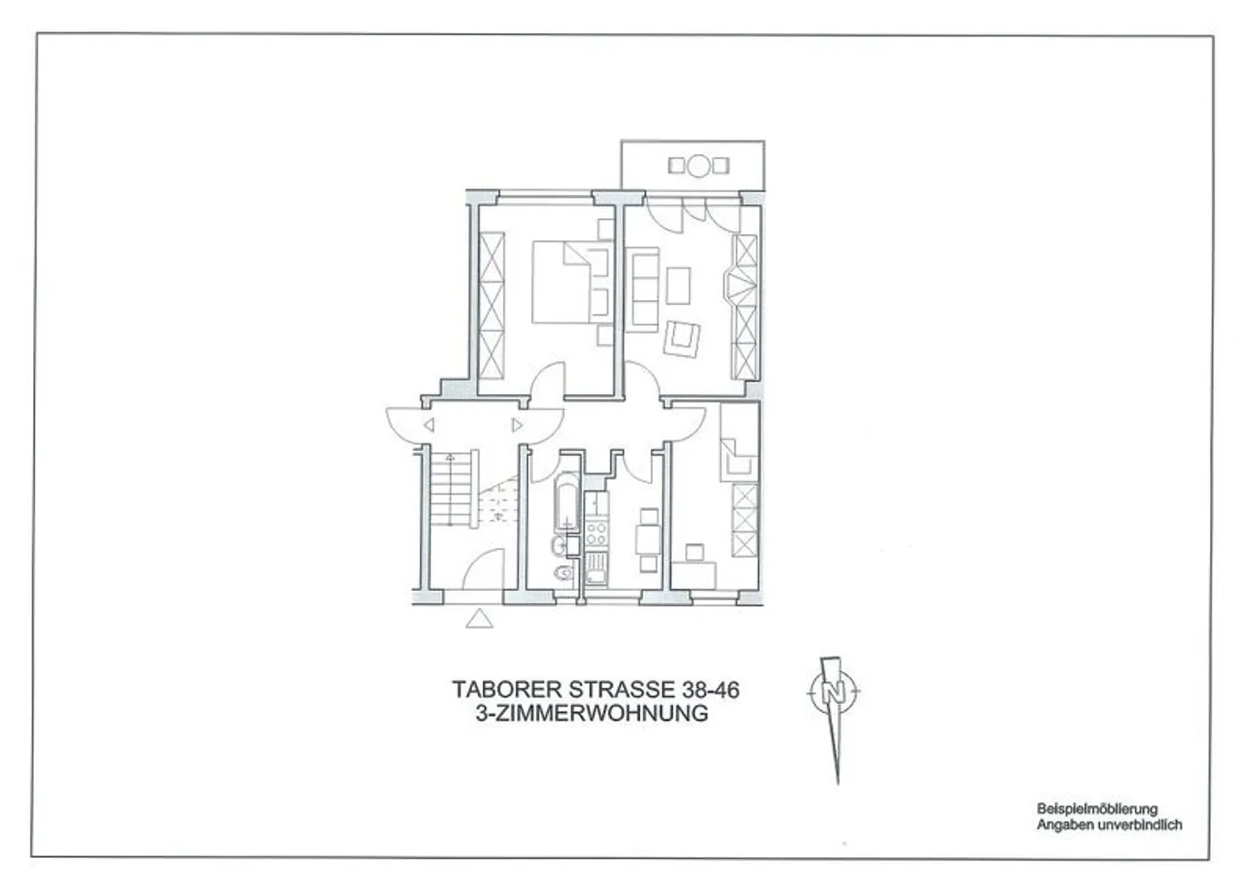 3 Zimmer Wohnung mit 58 m² in Naumburg (Saale) – Bild 3