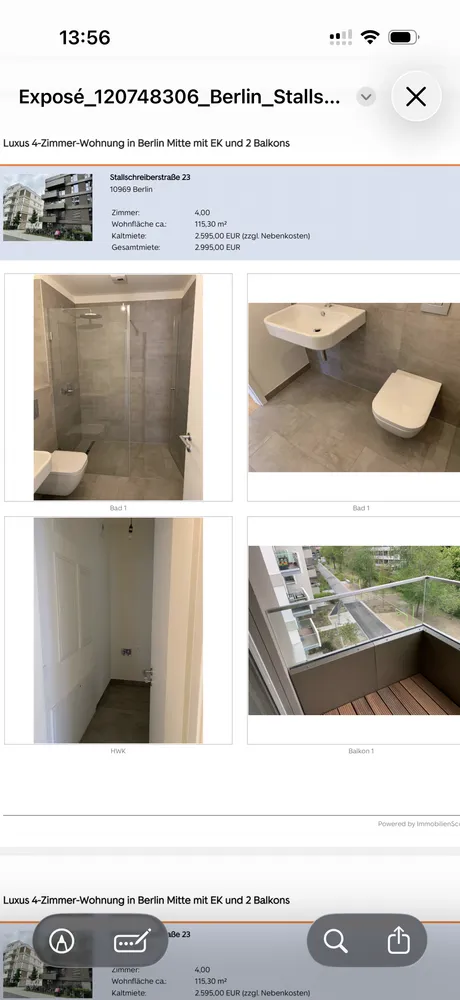 4 Zimmer Wohnung mit 115 m² in Berlin – Bild 3
