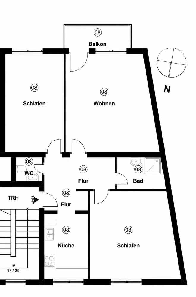 3 room apartment with 77 m² in Munich – Photo 4