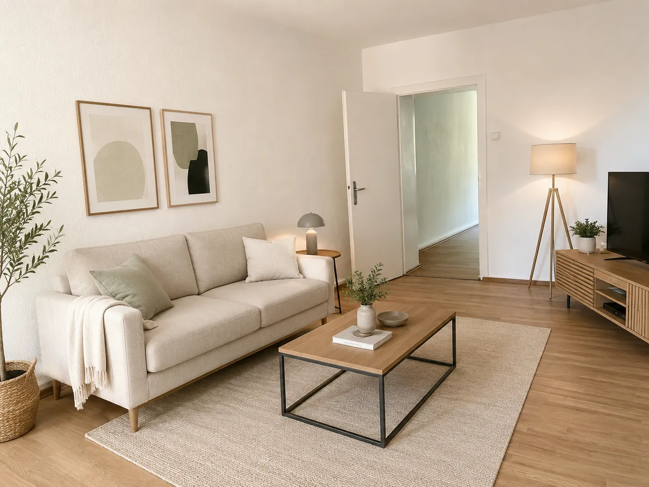 2 Zimmer Wohnung mit 50 m² in Düsseldorf – Bild 1